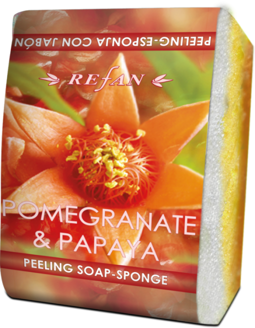Peelingseife Granatapfel Papaya