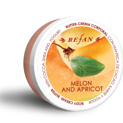 Refan Naturkosmetik Bodycremebutter Melone Aprikose