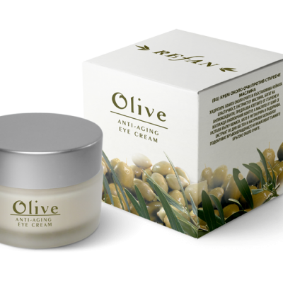 Refan Naturkosmetik Anti-Augenfaltencreme Olive, Gesichtspflege