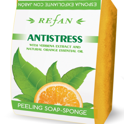 Refan Peeling Schwammseife Antistress