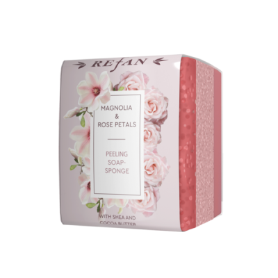 Peelingseife Magnolie und Rosenblätter 75 g